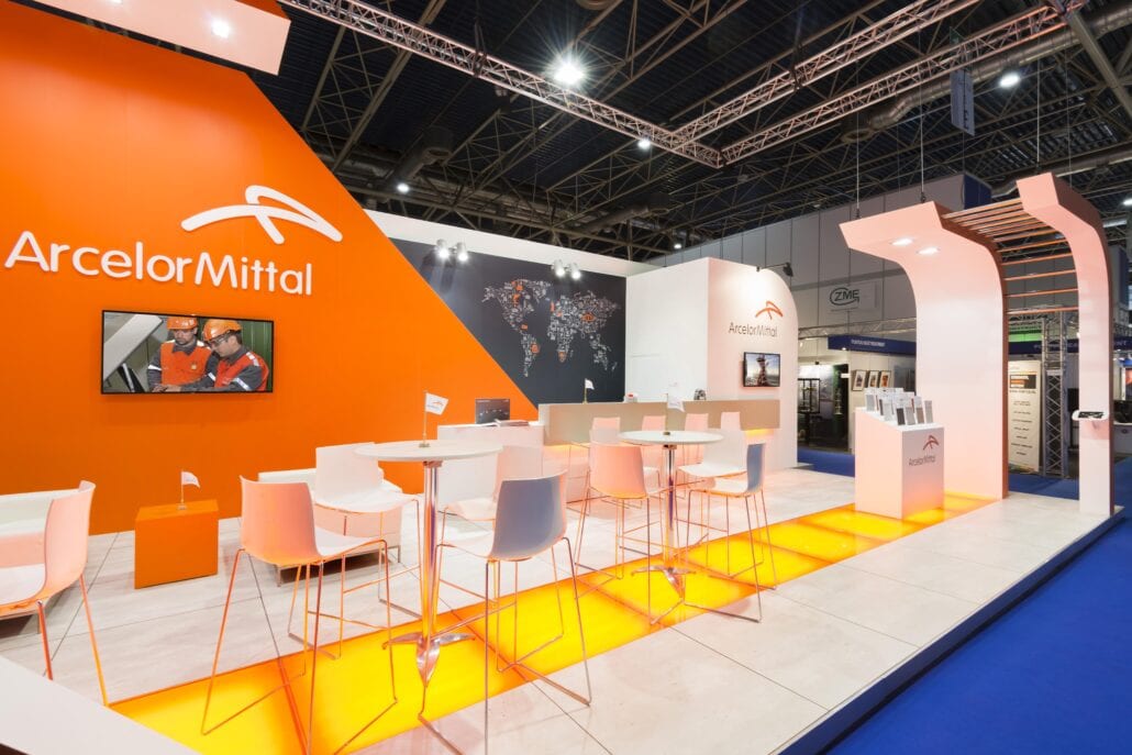 beursstand vloer Arcelor Mittal Esef Utrecht