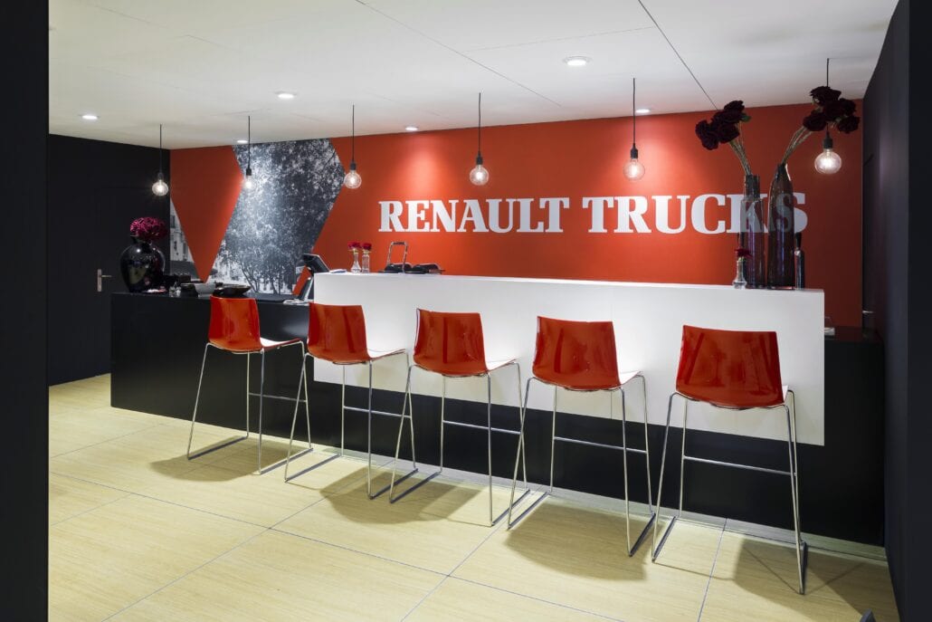 barruimte beursstand Renault Trucks Autosalon Brussel