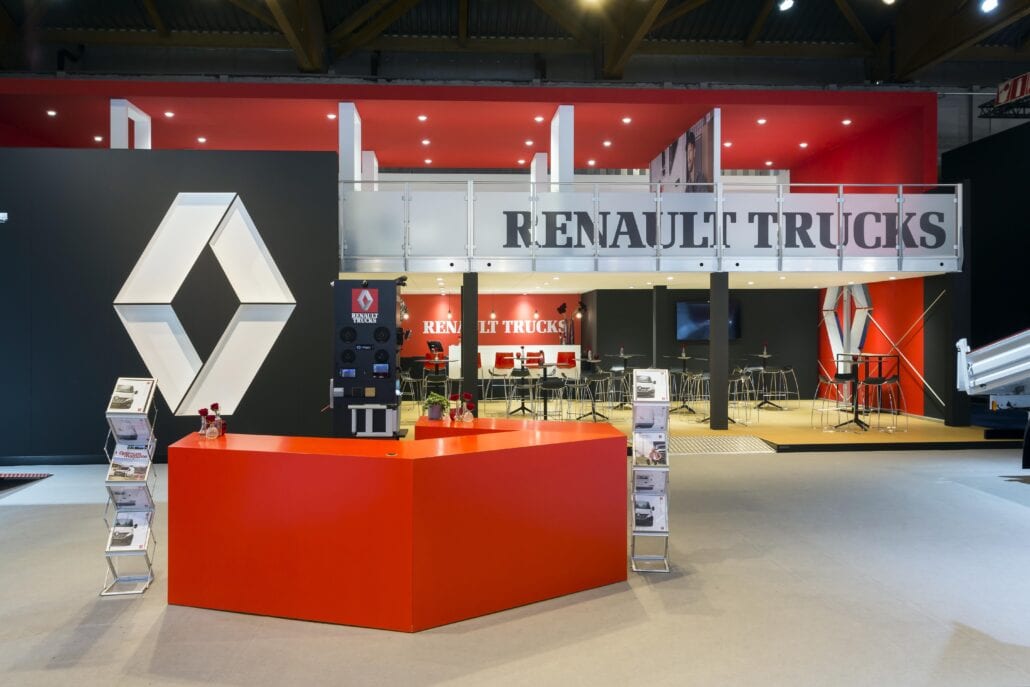verdiep beursstand Renault Trucks Autosalon Brussel