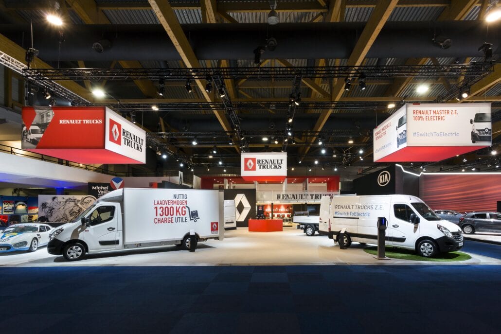 beursstand Renault Trucks Autosalon Brussel