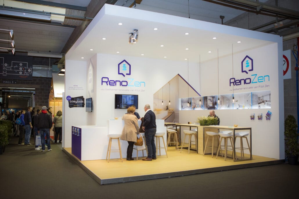 Renozen beursstand Bouw en Reno Antwerpen