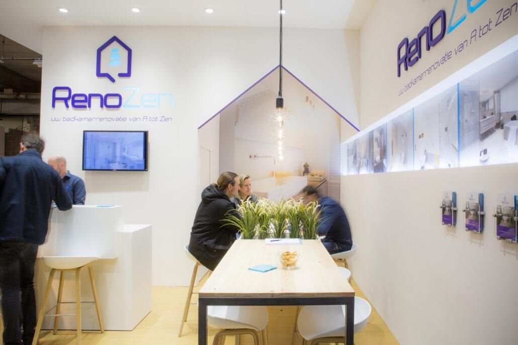 Renozen beursstand op Bouw en Reno Antwerpen