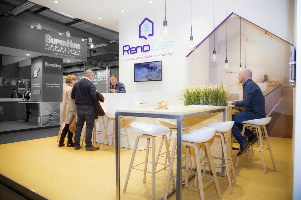 beursstand Renozen Bouw&Reno Expo Z standenbouw