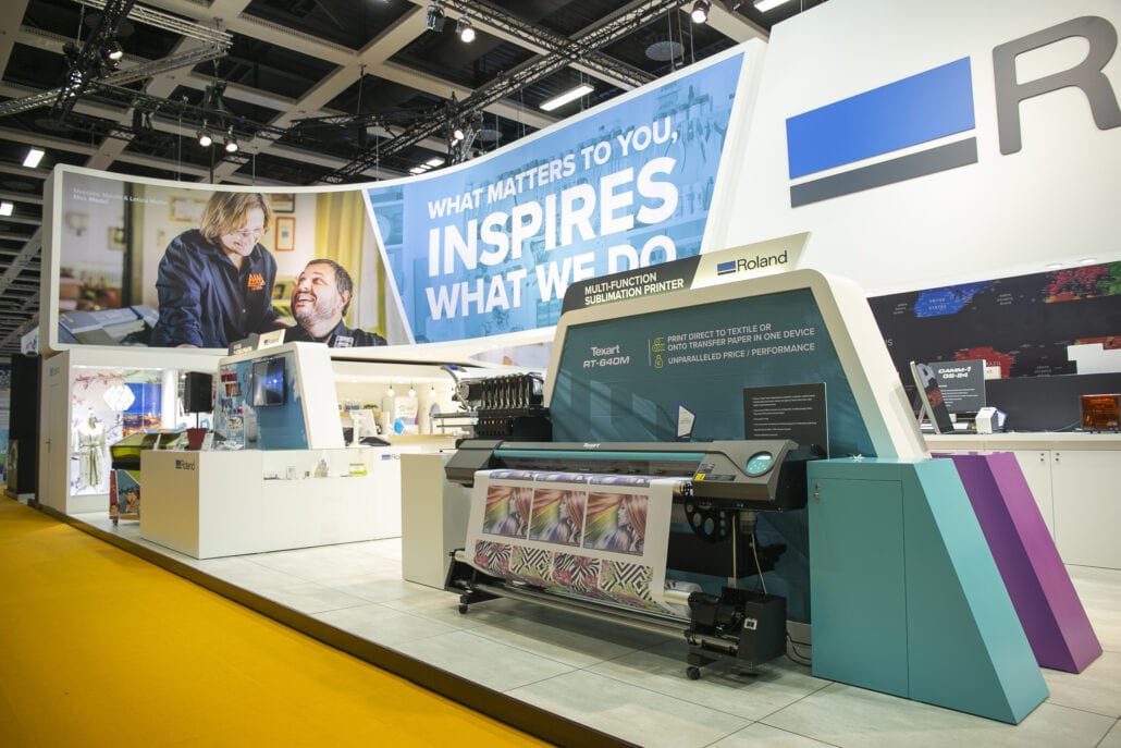 organische tussenwanden beursstand Fespa