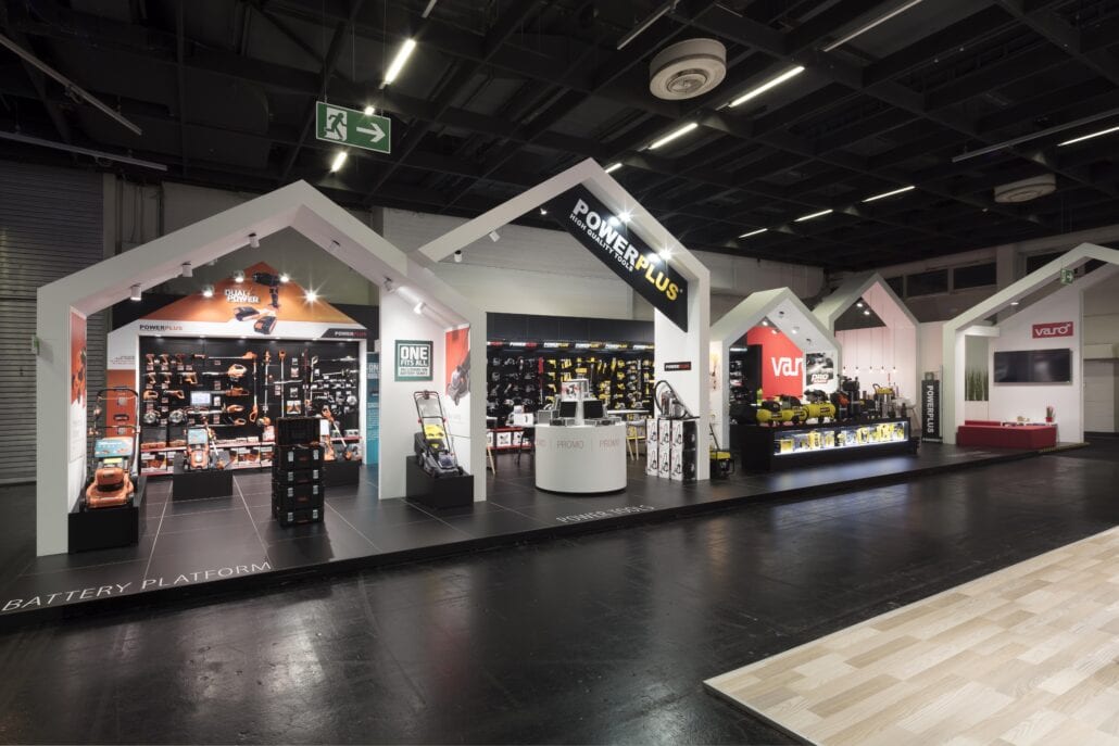 all-in beursstand op maat voor Powerplus