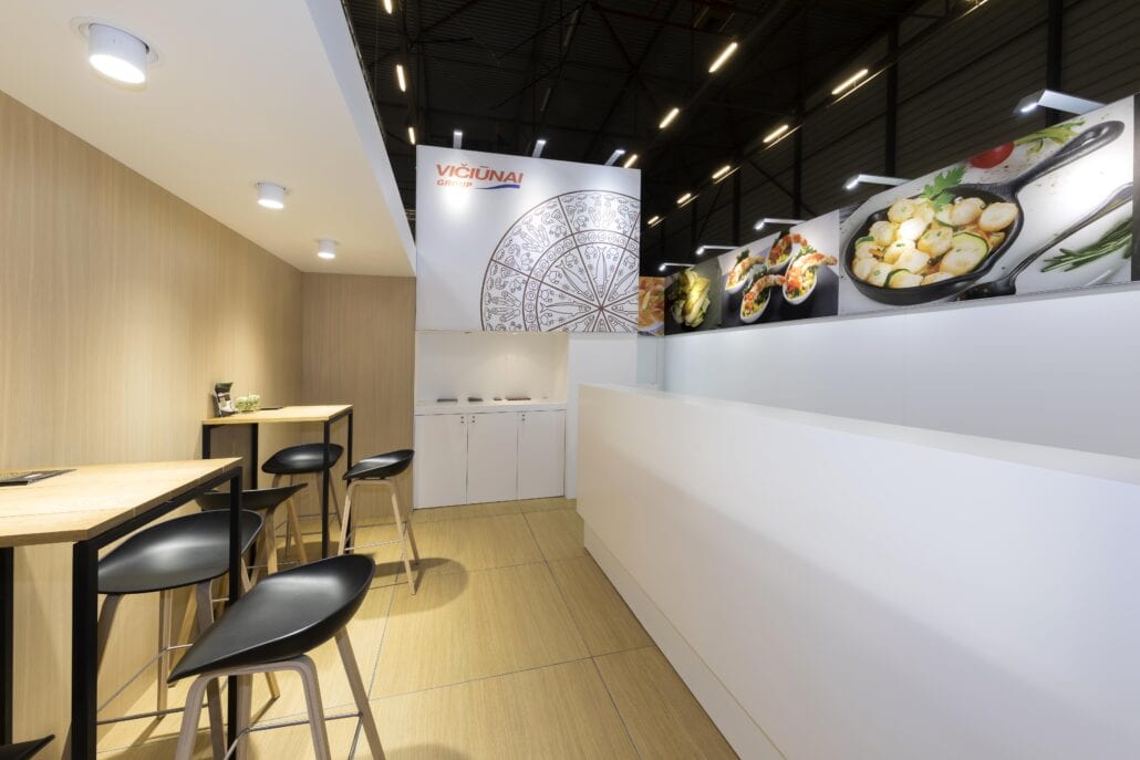 beursstand Vichiunai op de Horeca Expo Gent