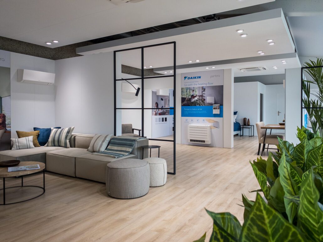 Daikin-Experience-center-wavre-19 showroom Daikin inkom woonkamer