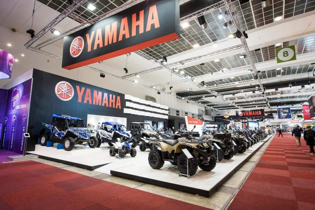 Op zoek naar een beursstand op maat? Dan ben je bij Expo Z aan het juiste adres. Wij luisteren, adviseren en realiseren. Beursstand Yamaha op Autosalon.