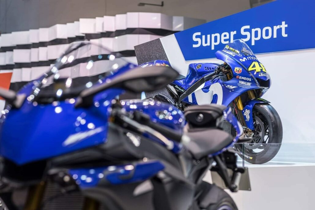 Elke beursstand van Expo Z is een beursstand op maat. Beursstand Yamaha op Autosalon.