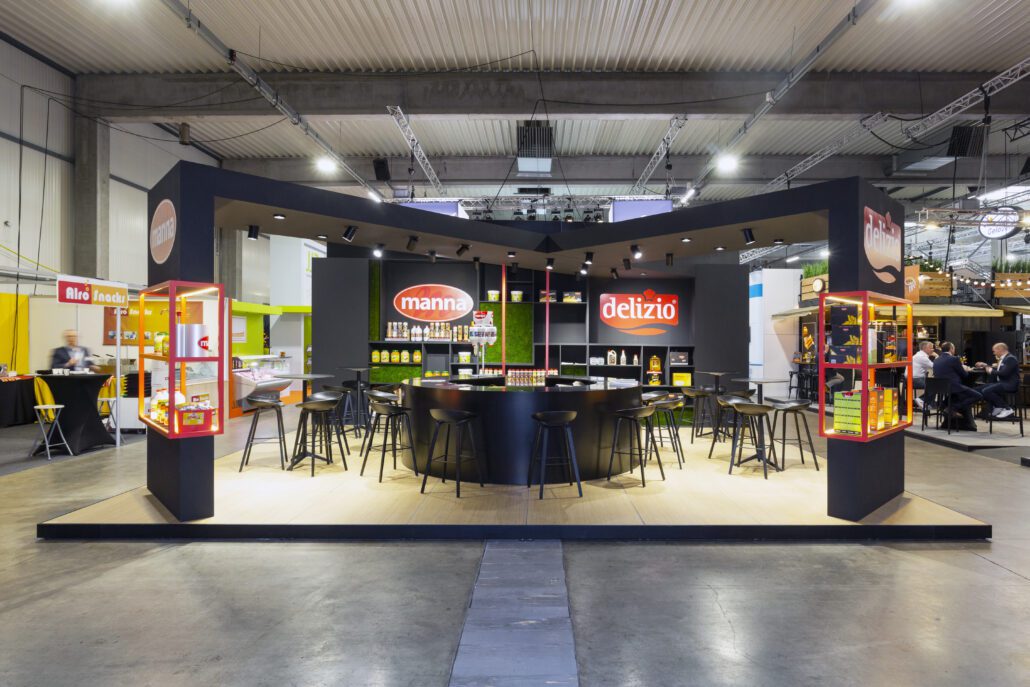 Beursstand Delizio & Manna op Horecatel