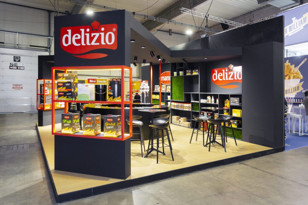 Beursstand Delizio & Manna op Horecatel