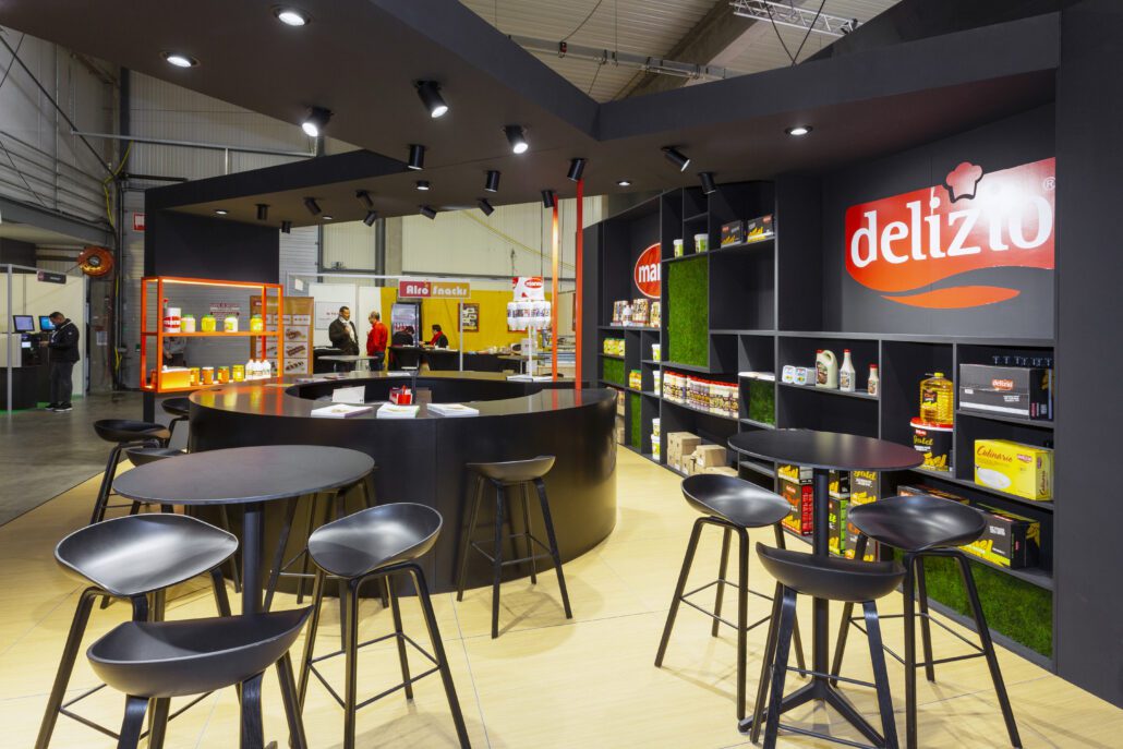 Beursstand Delizio & Manna op Horecatel